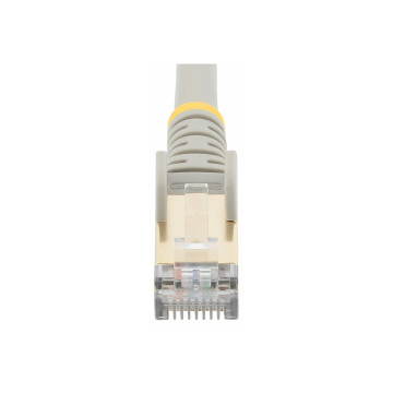 StarTech 6ASPAT3MGR 3M CAT6A ETHERNET CABLE - 10GbE STP SNAGLESS 100W POE GREY LTW - Image 1