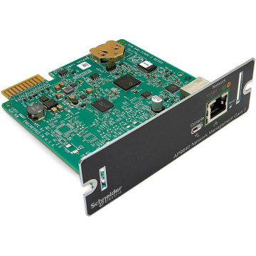 APC AP9640 Network Management Card 3, Suitable For Smart-UPS with a SmartSlot or SUM, SURTA, SURTD, SMT, SMX & SRT Series - Image 1
