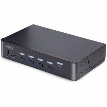 StarTech D86A2-4-PORT-8K-KVM 4-PORT DISPLAYPORT KVM SWITCH, 8K 60HZ / 4K 144HZ, SINGLE DISPLAY, DP 1.4, 2X - Image 1
