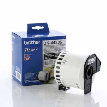 Brother DK-44205 Removable White Roll 62mm x 30.48M - Image 1