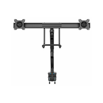 StarTech ARMSLIMDUAL2USB3 DUAL MONITOR DESK MOUNT <32", <8KG, FULL MOTION, H/ADJ, VESA, ERGO, 5YR - Image 1