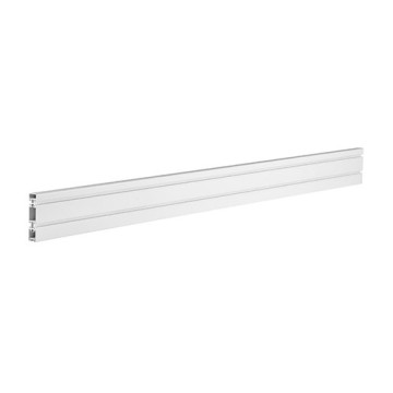 Brateck SW01-3 Aluminum Slatwall Panel, Weight Capacity 40kg-Matte White, Must be installed with MABT-SW02-3 (desk) or MABT-SW02-4 (wall) - Image 1