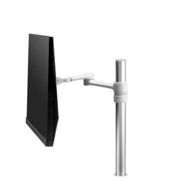Atdec AF-AT-SW Single Swing Arm on Post - White - Image 1