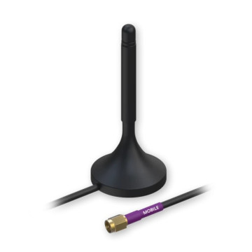 Teltonika PR1KS210 Mobile 4G/LTE Magnetic SMA Antenna - 3m Cable Length - Image 1