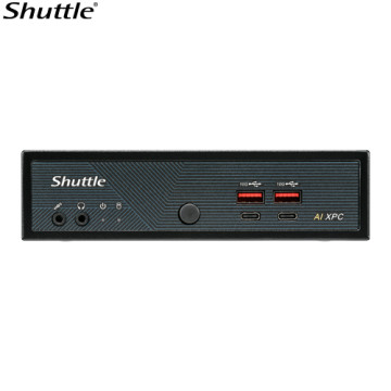 Shuttle DN11H7 AI XPC, Intel Meteor Lake Core Ultra 7 155H processor, 2x DDR5, 3x M.2 2280, 2x HDMI, 2x DP, 8x USB, 4x 2.5G LAN, 1x M.2 2230 - Image 1