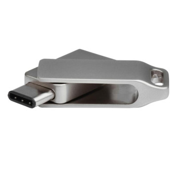 SHINTARO SH-RC128 128GB USB-C & USB-A Pocket Disk - Image 1
