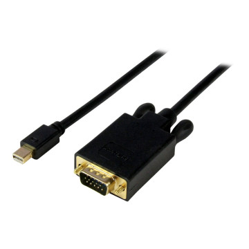 StarTech DP2VGAMM15B DISPLAYPORT TO VGA - 15FT - ACTIVE - BLACK - Image 1