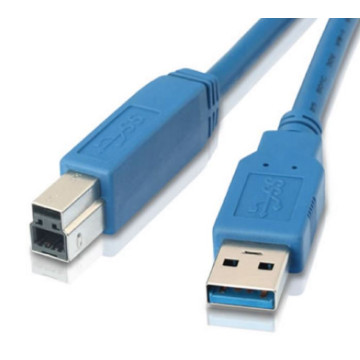 Astrotek AT-USB3-AB-2M USB 3.0 Printer Cable 2m Type A to Type B Male to Male for External HDD Hard Drive Printer Scanner USB Hub Docking Station Blue Color - Image 1