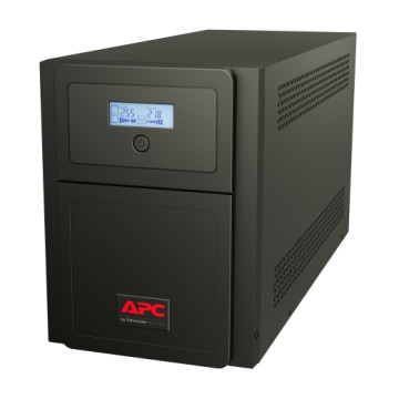 APC SMV2000CAI Easy UPS 2000VA/1400W Line Interactive UPS, Tower, 230V/10A Input, 6x IEC C13 Outlets, Lead Acid Battery, Network Slot - Image 1