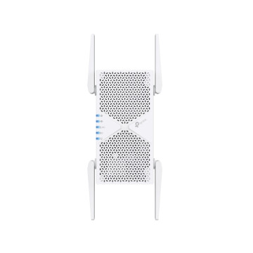TP-LINK RE405BE BE6500 DUAL BAND WI-FI 7 RANGE EXTENDER, EASYMESH, 2.5G(1), ANT (4), 3YR - Image 1