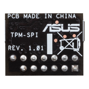 ASUS TPM-SPI Trusted Platform Module, Serial Peripheral Interface, Hardware-based Security, Supports TPM 2.0 for Windows 11 - Image 1