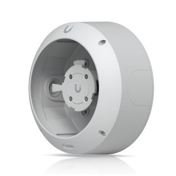 Ubiquiti UACC-AI-360-JB-W AI 360 Tamper-resistant Junction Box, White, For AI 360 Enhances Mounting Durability, Aesthetics, Ease Maintenance - Image 1