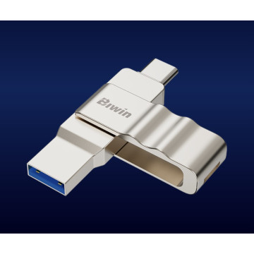 Biwin BMUD045064G-RGX UD150 64GB USB Flash Drive USB 3.2 Gen 1 Type-A/Type-C - 5 Year Warranty - Image 1