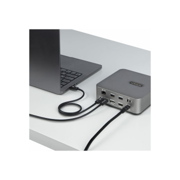 StarTech TBLT5MM80CM240W 2.6FT (80CM) THUNDERBOLT 5 CABLE, 80GBPS/120GBPS, CERTIFIED, LTW - Image 1