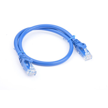 8ware PL6A-0.25BLU CAT6A Cable 0.25m (25cm) - Blue Color RJ45 Ethernet Network LAN UTP Patch Cord Snagless - Image 1