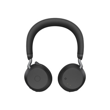 Jabra 27599-989-899 WIRELESS EVOLVE2 75 UC STEREO BLUETOOTH ANC HEADSET + LINK 390C BT,USB-C - Image 1