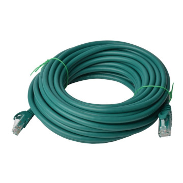 8ware PL6A-30GRN CAT6A Cable 30m - Green Color RJ45 Ethernet Network LAN UTP Patch Cord Snagless - Image 1