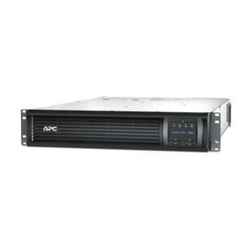 APC SMT3000RMI2UC Smart-UPS, Line Interactive, 3kVA, Rackmount 2U, 230V, 8x IEC C13+1x IEC C19 outlets, SmartConnect Port+SmartSlot, AVR, LCD - Image 1