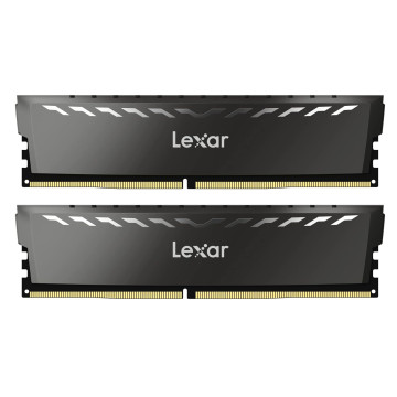 Lexar LD4BU008G-R3200GDXG DDR4 UDIMM 16GB Kit (2 x 8GB) 3200 MT/s 1.35V CL16 HEATSINK THOR XMP 2.0 OC - Image 1