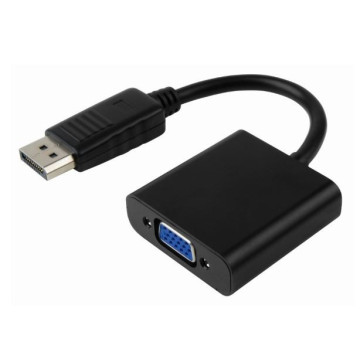 8ware GC-DPVGA-2 DisplayPort DP to VGA Adapter Converter Cable 20cm - Male to Female for Desktop Computer Laptop PC Monitor Projector HDTV Chromebook Xbox - Image 1