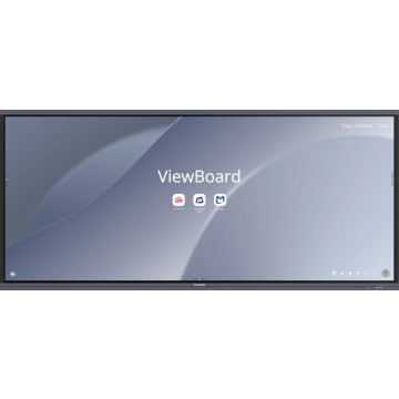 ViewSonic IFP92UW ViewBoard ViewBoard 92' 5K Interactive Display, 92' 21:9 aspect ratio for Teams Rooms 8-mic array 2.1channel 60W speakers 2 USB-C - Image 1