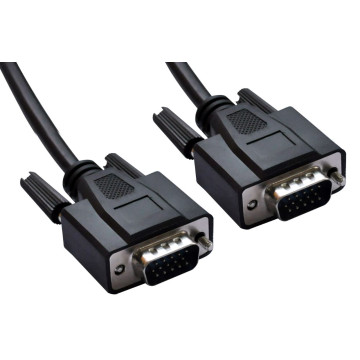 8ware RC-3050F VGA Monitor Cable 2m 15pin Male to Male with Filter for Projector Laptop Computer Monitor UL Approved - Image 1