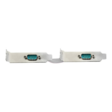 StarTech PEX2S953LP 2-PORT PCI EXPRESS RS232 SERIAL ADAPTER CARD - PCIE RS232 SERIAL HOST CONTROL - Image 1