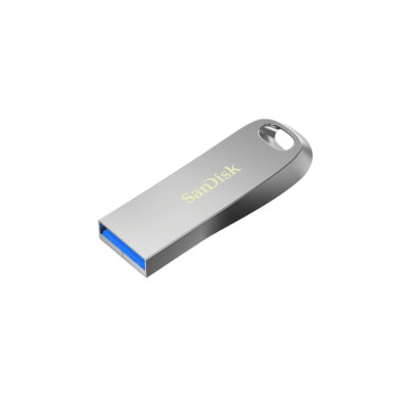 Sandisk SDCZ74-032G-G46 32GB Ultra Luxe USB3.1 Flash Drive Memory Stick USB Type-A 150MB/s capless sliver 5 Years Limited Warranty - Image 1