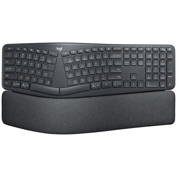 Logitech 920-010111 ERGO K860 Wireless Split Keyboard, Black, 1 year Warranty - Image 1