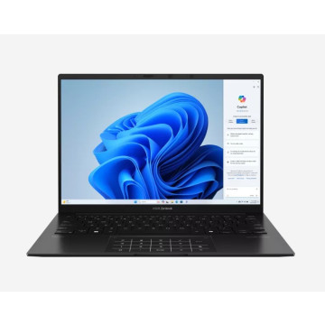 ASUS UM3406GA-QD053W Zenbook 14 14' WUXGA OLED Notebook AMD Ryzen R7-445 DDR5 32GB 1TB SSD Black Win 11 Home 1.2kg 1Y Warranty - Image 1