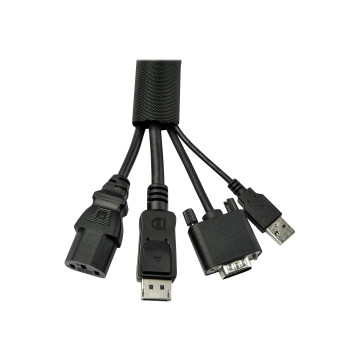 StarTech WKSTNCM2 4.6M CABLE MGMT SLEEVE/WRAP-FLEXIBLE CORD MANAGER/HIDER 2YR - Image 1