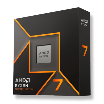 AMD 100-100001404WOF Ryzen 7 9700X 8Cores/16Threads, 65w, Max Boost Clock 5.5 GHz, PCIE 5.0, 32MB Cache, Radeon™ Graphics, 2200 MHz Frequency - Image 1