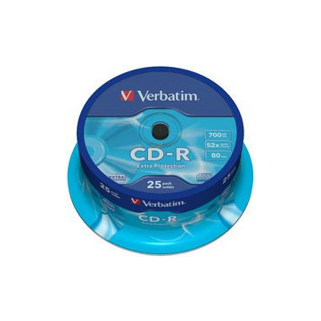 Verbatim 43432 CD-R 700MB 25Pk Spindle 52x - Image 1