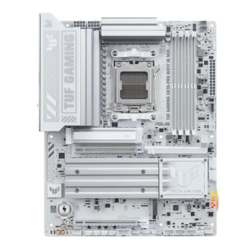 ASUS TUF GAMING X870-PRO WIFI7 W NEO AMD (AM5) ATX Motherboard, 4DDR5 256GB,PCIe5.0,M.2x4,WiFi7,BT5.4,5GbE,USB4x2,HDMI,ATX,3yr wty - Image 1