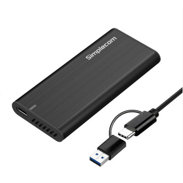 Simplecom SE502C SATA M.2 SSD to USB-C Enclosure USB 3.2 Gen1 5Gbps - Image 1
