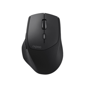 Rapoo MT550L Multi-Mode Wireless Ergonomic Optical Mouse -7 evels adjustable DPI, Smart Switch up to 5 devices, Ideal for Desktop PC, Notebook - Image 1