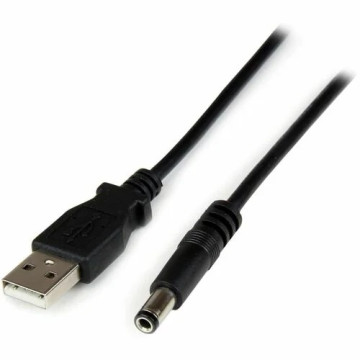 StarTech USB2TYPEN1M 1M USB A TO 5.5mm DC BARREL CONNECTOR (5V), LTW - Image 1