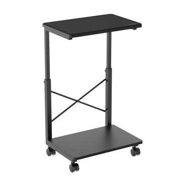 MBEAT ACA-STA-01K activiva Height Adjustable PC & Printer Storage Stand Black Adjustable Shelf Height: 55/60/65/70/75/80/85cm Package Weight: 8.10kg - Image 1