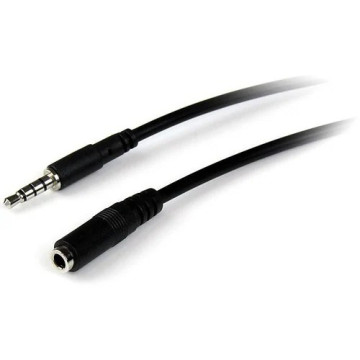 StarTech MUHSMF1M 1M 3.5MM 4 POSITION TRRS HEADSET EXTENSION CABLE - M/F - Image 1