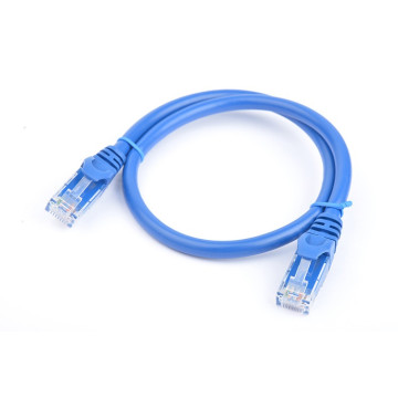 8ware PL6A-0.5BLU CAT6A Cable 0.5m (50cm) - Blue Color RJ45 Ethernet Network LAN UTP Patch Cord Snagless - Image 1