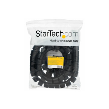 StarTech CMSCOILED4 2.5M CABLE MGMT SLEEVE, SPIRAL - 45MM/1.8" DIAMETER 2YR - Image 1