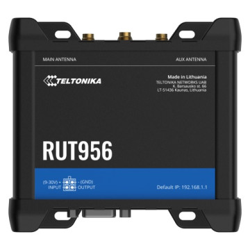 Teltonika RUT956400500 RUT956 Global Version Industrial Cellular Router, PSU included - Image 1