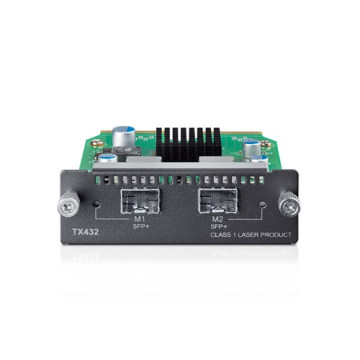 TP-LINK TX432 10-Gigabit 2-Port SFP + Module 2x10Gb SFP+ Slots Fits Multiple Switches/SFP+ Transceivers/SFP+ Cables - Image 1