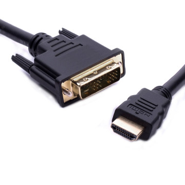 8ware RC-HDMIDVI-2 HDMI to DVI-D Adapter Converter Cable 2m - Male to Male 30AWG Gold Plated PVC Jacket for PS4 PS3 Xbox 360 Monitor PC Computer Projector DVD - Image 1
