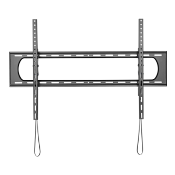 Brateck LP73-69T Affordable Heavy-Duty Tilt TV Wall Mount For 60''~120'' Fit Curved TV up to 120KG, VESA 50x50 up to 900x600 Fine Texture Black - Image 1