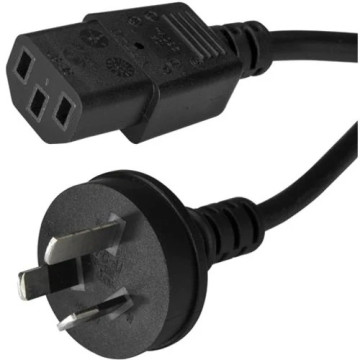 StarTech PXTA1011M 1M 3 FT POWER SUPPLY CORD - AS/NZS 3112 TO C13 LTW - Image 1