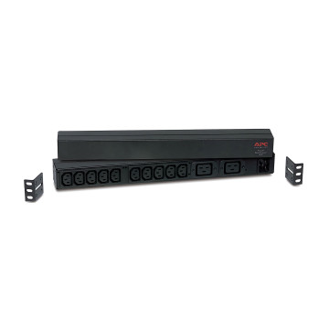 APC AP9559 BASIC 1U RACK PDU, 240V, 16A, 3.7KW, C13(10), C19(2), IEC-320, 2YR - Image 1