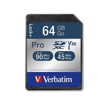 Verbatim 47022 Pro SDXC 64GB UHS-l - Image 1