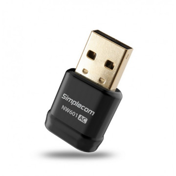 Simplecom NW601 AC600 Mini WiFi Dual Band Wireless USB Adapter - Image 1