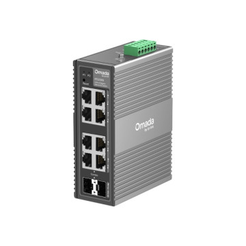 TP-LINK IES208G Omada 8-Port Gigabit Industrial Easy Managed Switch , 2× GE SFP/RJ45, 6× GE RJ45 - Image 1